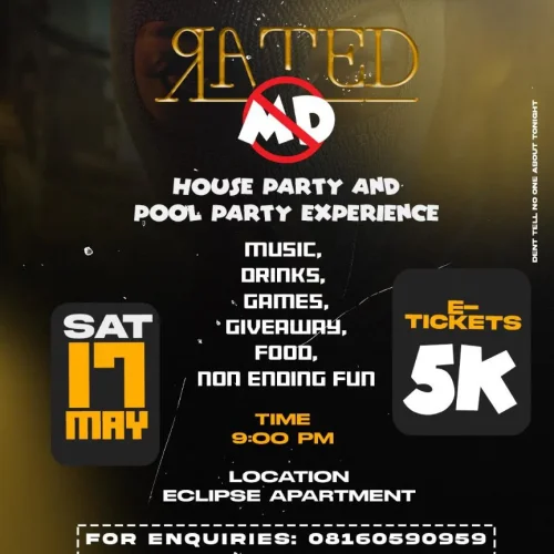 17 May 2025, Rated MD – Abuja