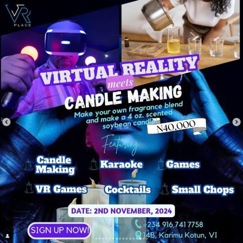 02 Nov. 2024, Virtual Reality Meets Candle Making