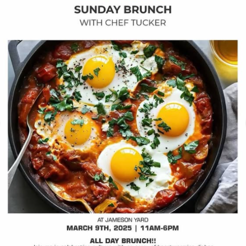 09 Mar. 2025, Jameson Black Barrel Sunday Brunch With Chef Tucker