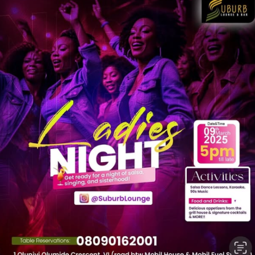 09 Mar. 2025, Ladies Night