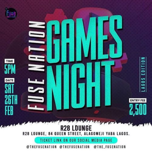 26 Feb. 2022, Fuse Nation Games Night