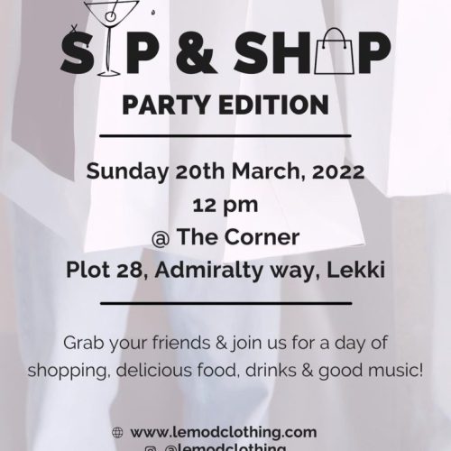 20 Mar. 2022, LEMOD Sip & Shop Party