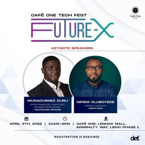 09 Apr. 2022, Cafe One Tech Fest: Future X