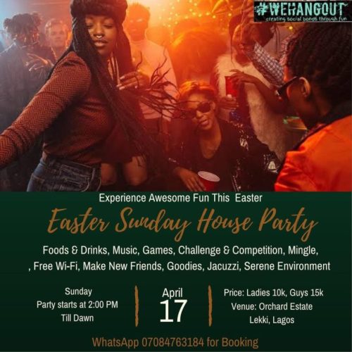 17 Apr. 2022, Easter Sunday House Party