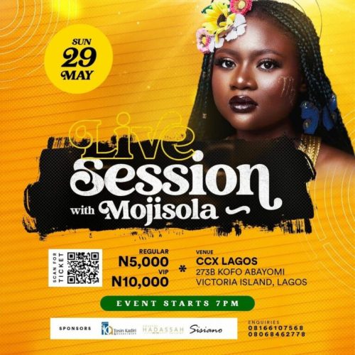 29 May. 2022, Live Session With Mojisola