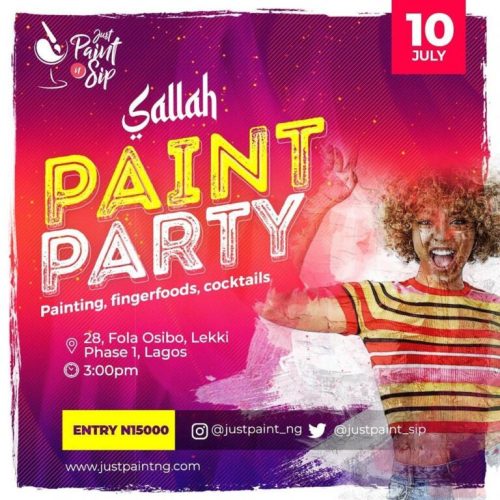 10 Jul. 2022, Sallah Paint Party