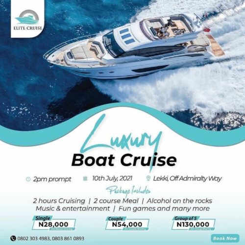 10 Jul. 2022, Luxury Boat Cruise