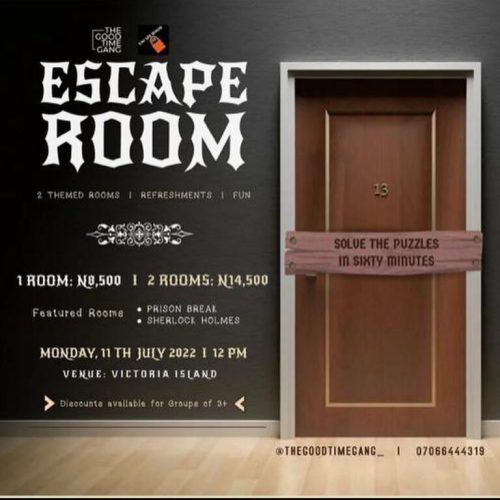 11 Jul. 2022, Escape Room