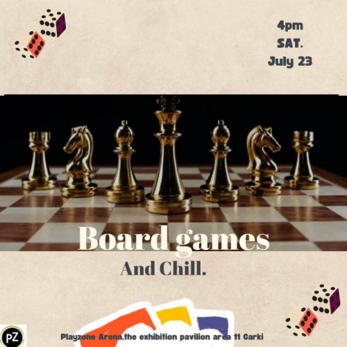 23 Jul. 2022, Board Games and Chill – Abuja