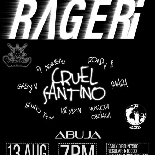 13 Aug. 2022, RVGER! (Santi Live In Abuja)