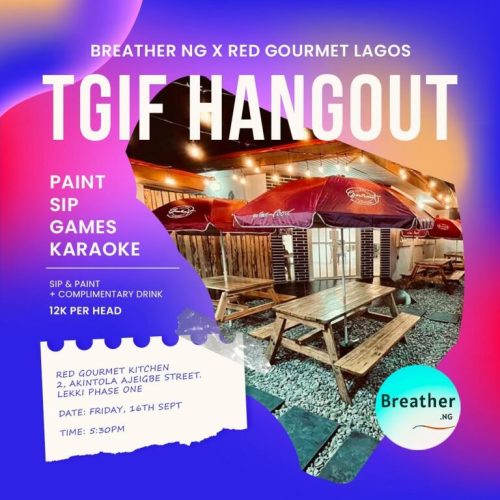 16 sept. 2022, Breather X Red Gourmet TGIF Hangout