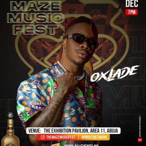 11 Dec. 2022, The Maze Music Fest – Abuja