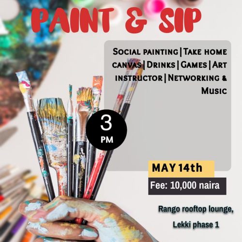 14 May. 2023, Paint & Sip