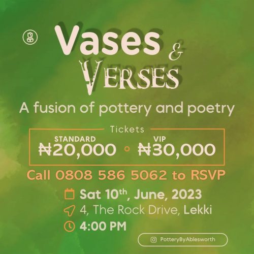 10 Jun. 2023, Vases & Verses