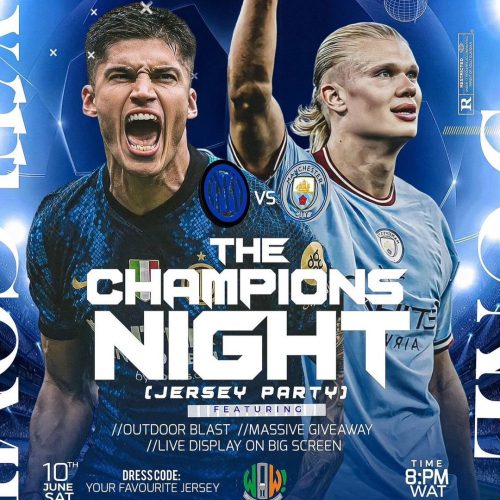 10 Jun. 2023, The Champions Night (Jersey Party)