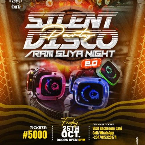 25 Oct. 2024, Silent Disco Party – Ram & Suya Night 2.0