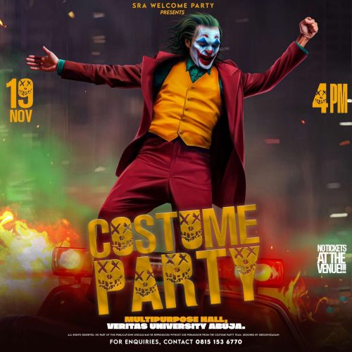 19 Nov. 2023, SRA Costume Party – Abuja