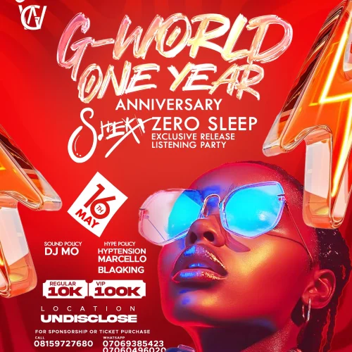 16 May 2025, G-World One Year Anniversary – Abuja