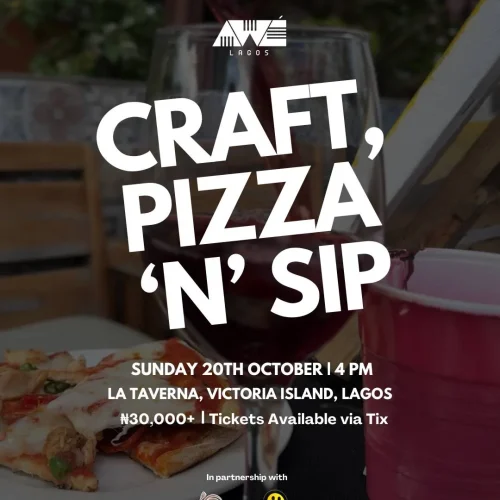 20 Oct. 2024, Craft, Pizza & Sip