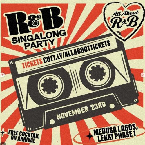 23 Nov. 2024,  R&B Sing Along Party