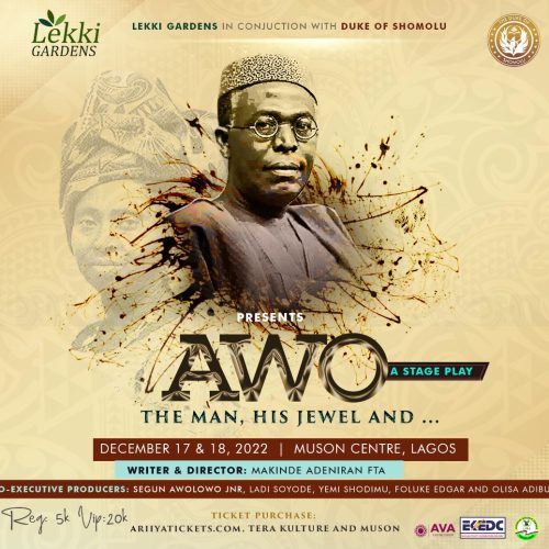 17 & 18 Dec. Awo – A Stage Play