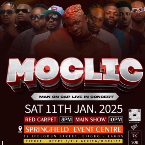 11 Jan. 2025, Man On Cap Live In Concert (MOCLIC)