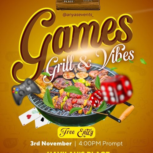 03 Nov. 2023, Games Grills & Vibes