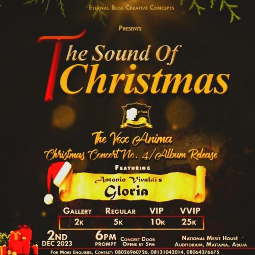 02 Dec. 2023, The Sound Of Christmas – Abuja