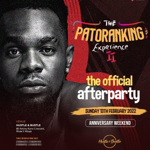 13 Feb. 2022, The Patoranking Experience II – Abuja