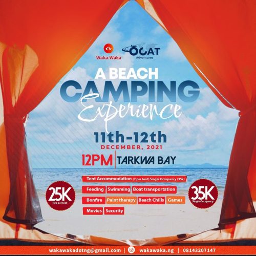 11 – 12 Dec. 2021, A Beach Camping Experience