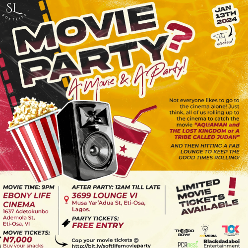 13 Jan. 2024, A Movie & A Party