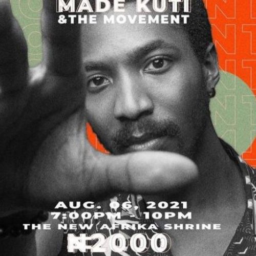 06 Aug. 2021, A Night With Made Kuti & The Movement