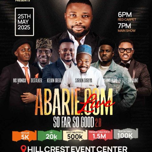 25 May. 2025, Abarie.Com Live 2.0