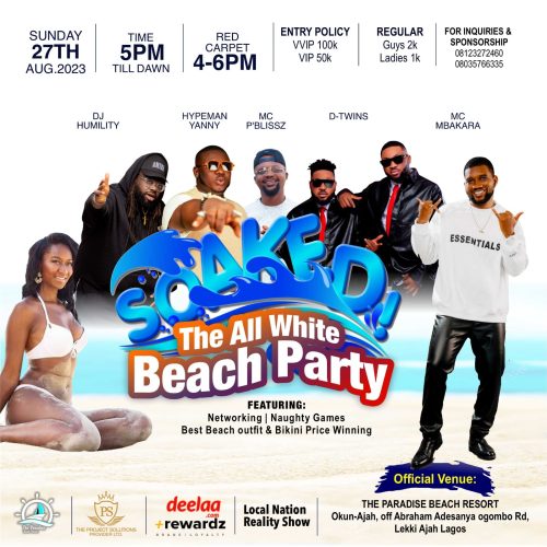 27 Aug. 2023, All White Beach Party