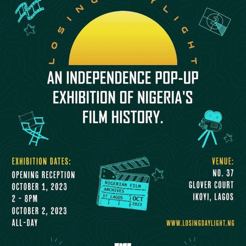 01 & 02 Oct. 2023, An Independence Day Pop-Up Exhibition of Nigeria’s Film History