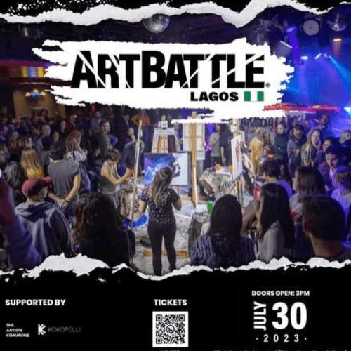 30 Jul. 2023, Art Battle Lagos