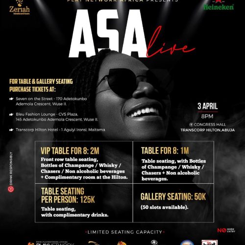 03 Apr. 2021, Asa Live – Abuja