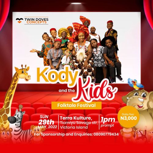 29 May. 2022, Kody And The Kids Folktale Festival