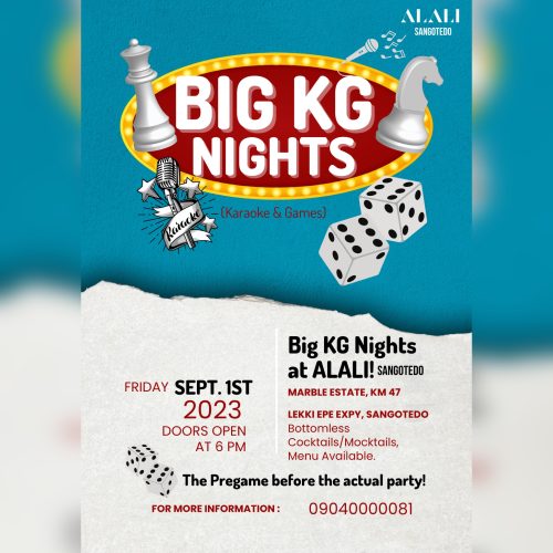 01 Sep. 2023, Big KG Nights