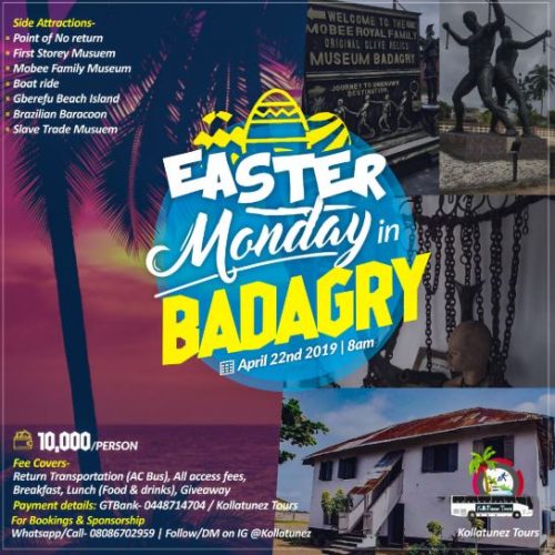 22 Apr. 2019, Badagry Tour