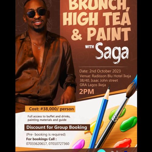 02 Oct. 2023, Brunch, High Tea and Paint With Saga