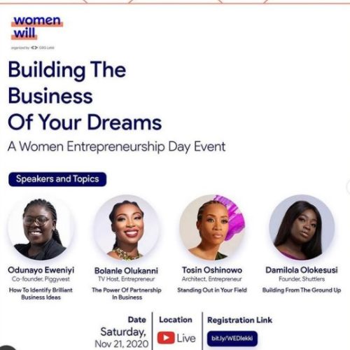 21 Nov. 2020, Building The Business of Your Dreams