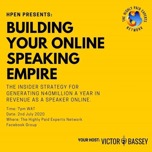 02 Jul. 2020, Building Your Online Speaking Empire