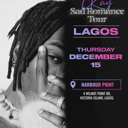 15 Dec. 2022, CKay Sad Romance Lagos