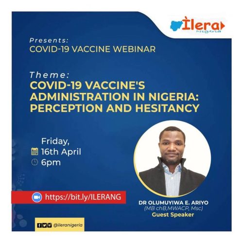 16 Apr. 2021, COVID-19 Vaccine Webinar