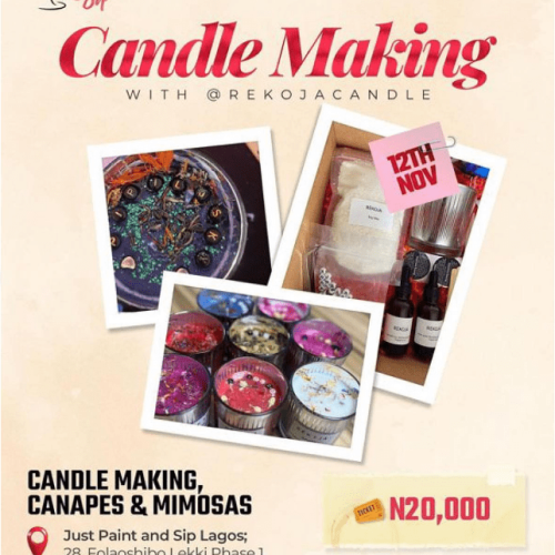 12 Nov. 2023, Candle Making