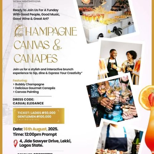 Champagne Canvas & Canapes