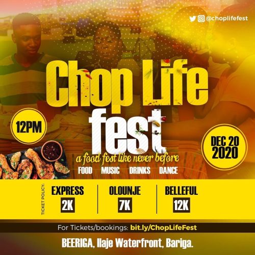 20 Dec. 2020, Chop Life Fest