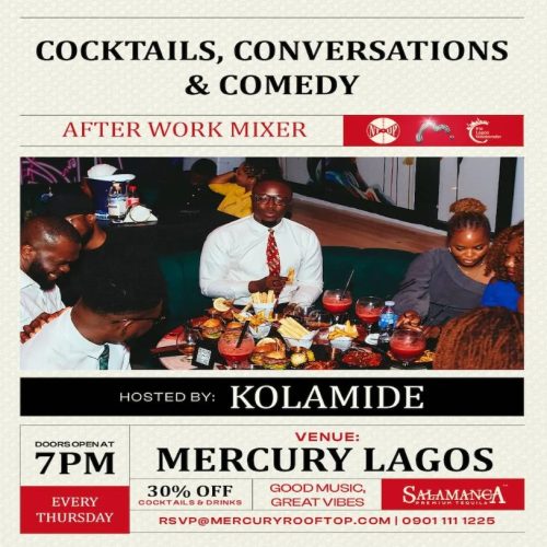Cocktails, Conversation And Comedy