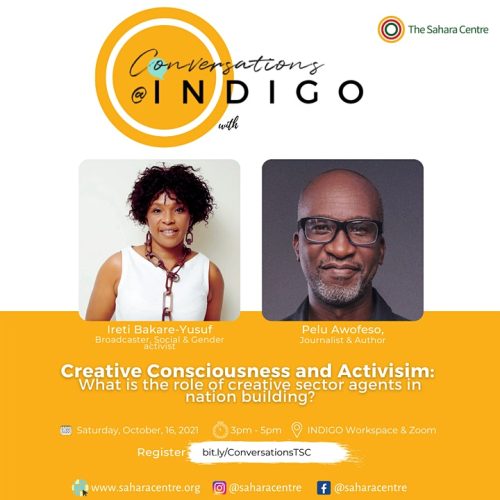 16 Oct. 2021, Conversations @ INDIGO